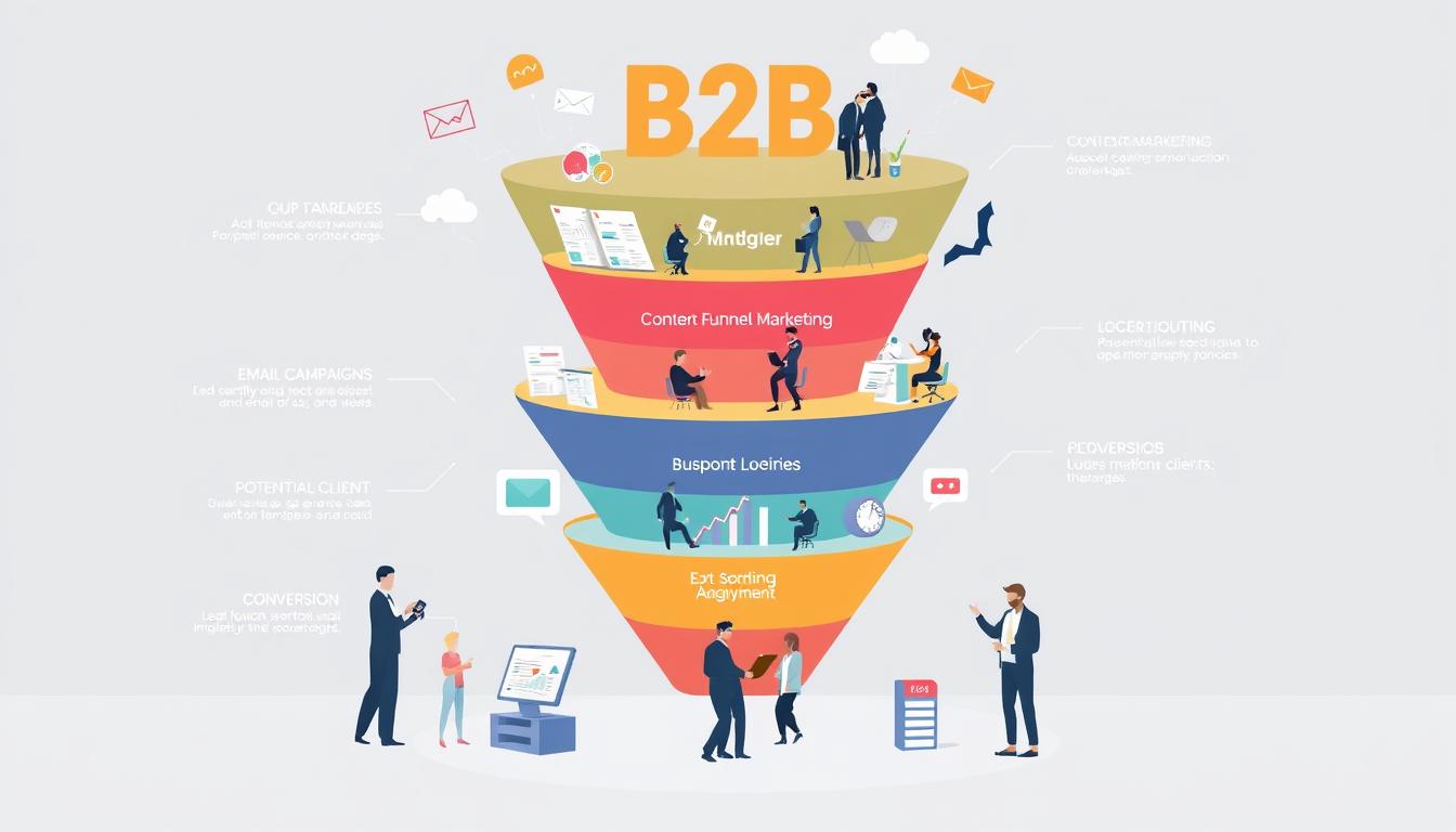 b2b funnel marketing